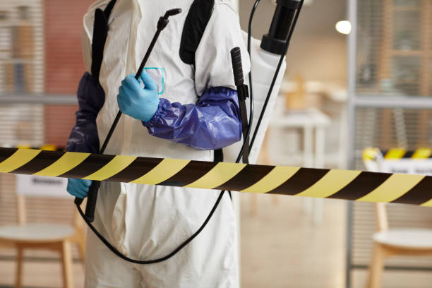 Professional Blood Cleanup technician working in Netcong, NJ
